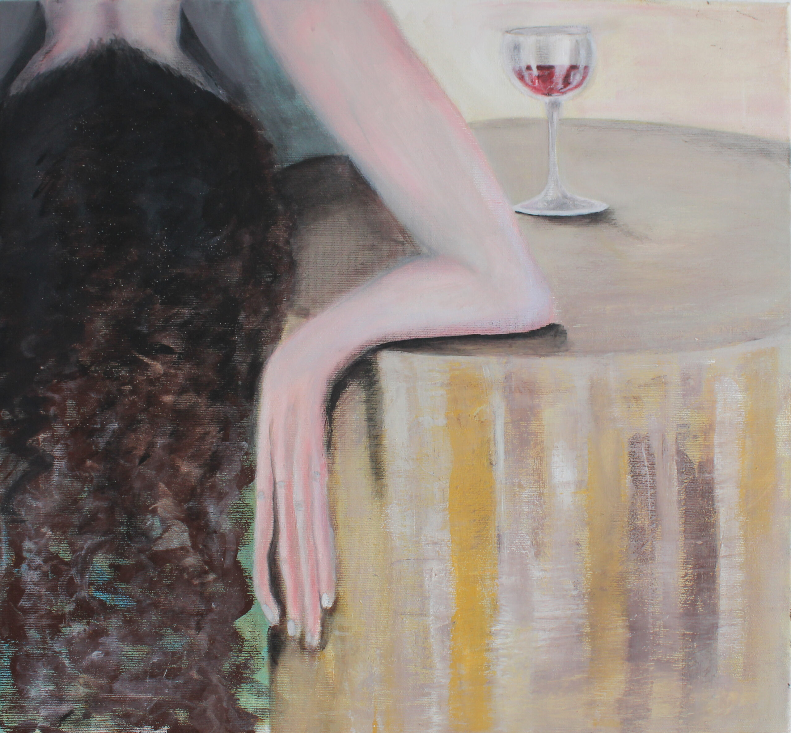 Hoda Hanifzadegan
Paint
Acryl
Art
Malerei
Kunst
Ein Glas Wein